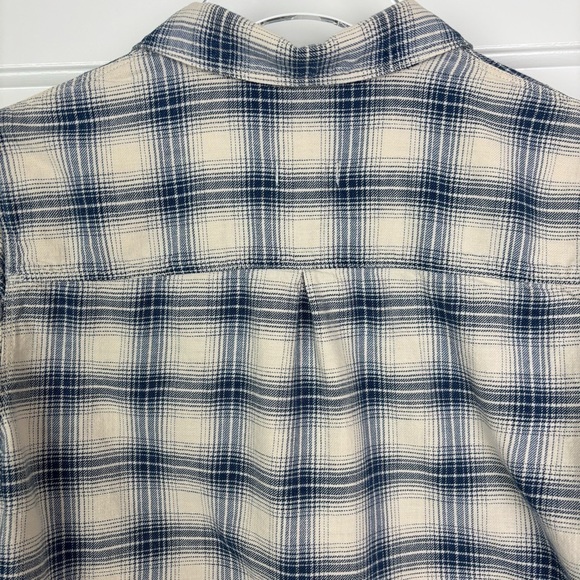 Madewell Flannel Button Down Shirt Size Small - Picture 6 of 7
